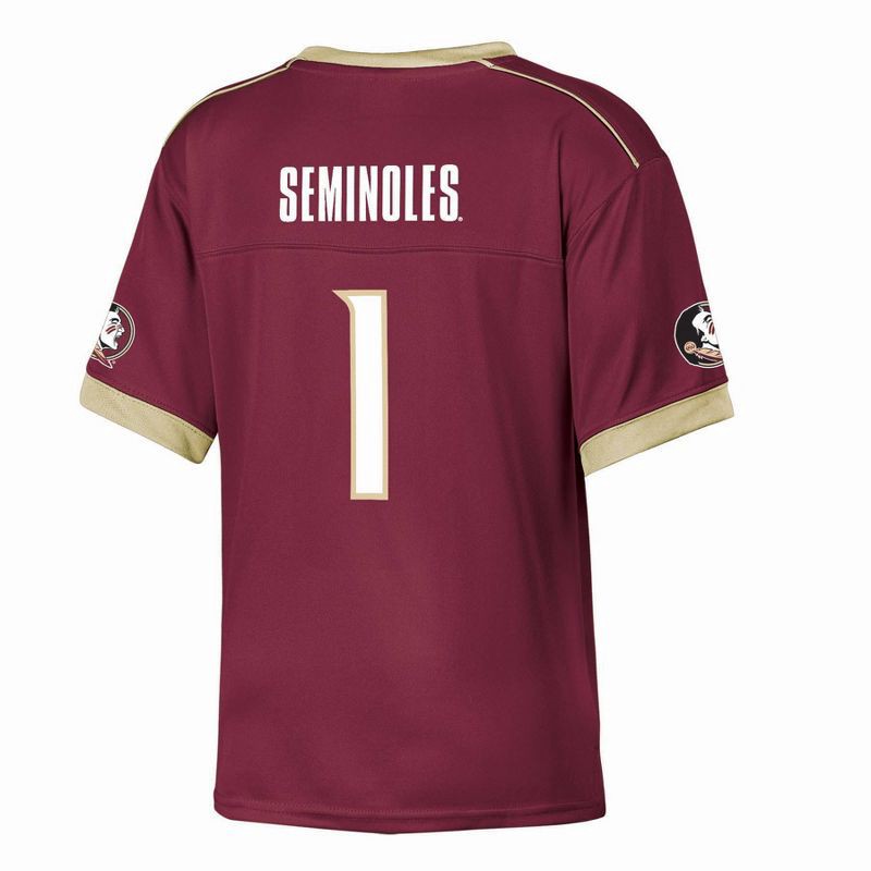 slide 2 of 3, NCAA Florida State Seminoles Boys' Jersey - XS, 1 ct