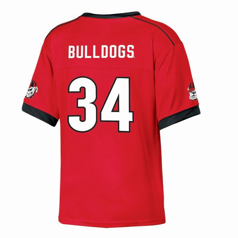 slide 2 of 3, NCAA Georgia Bulldogs Boys' Jersey - S, 1 ct