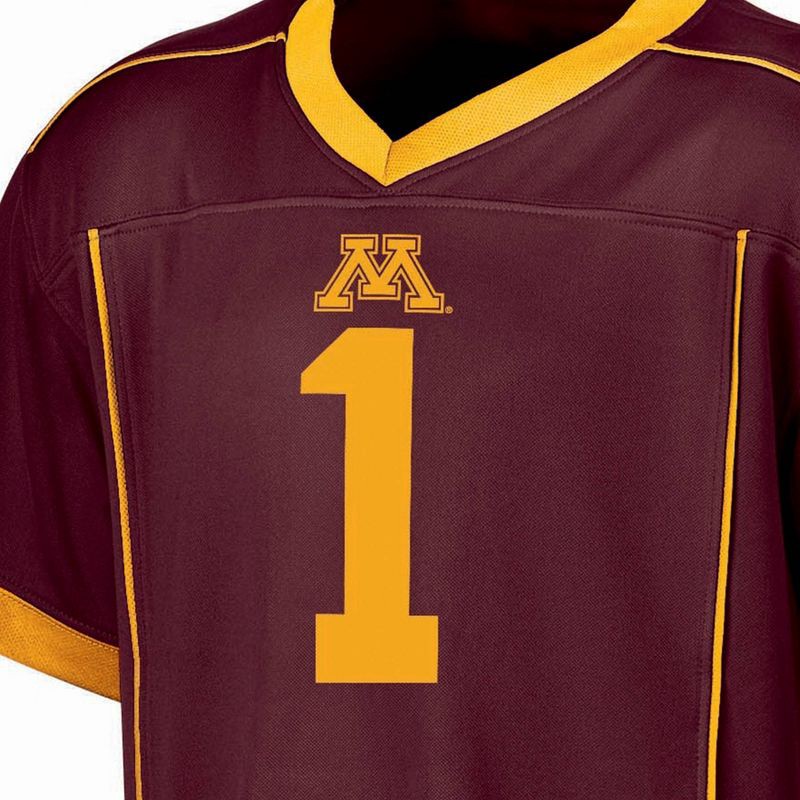 slide 3 of 3, NCAA Minnesota Golden Gophers Boys' Jersey - S, 1 ct