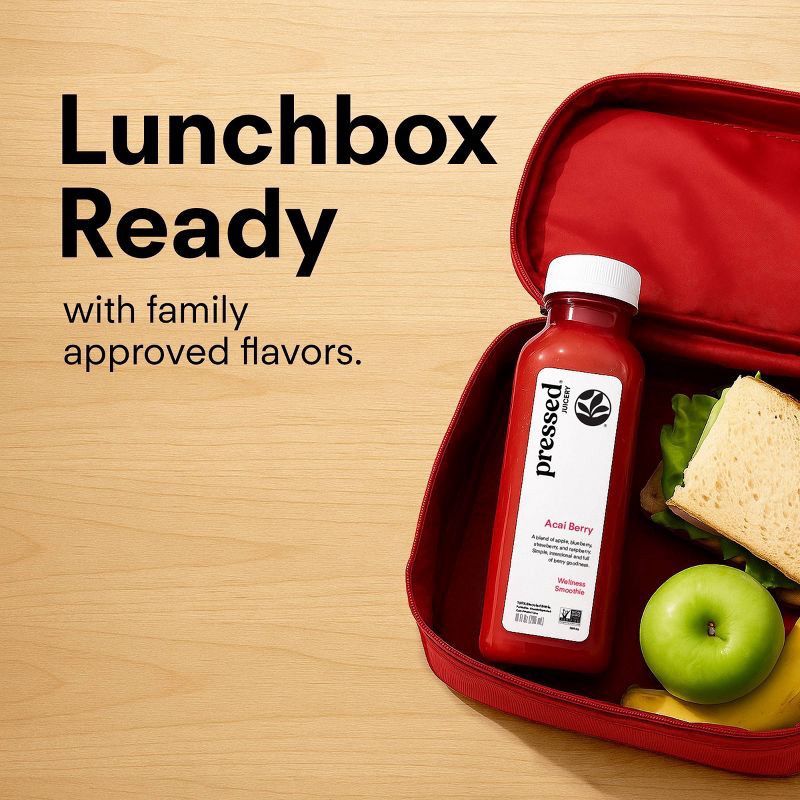 slide 7 of 7, Pressed Juicery Acai Berry Wellness Smoothie - 10 fl oz, 10 fl oz