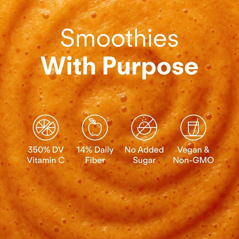 slide 3 of 7, Pressed Juicery Strawberry Orange Mango Wellness Smoothie - 10 fl oz, 10 fl oz