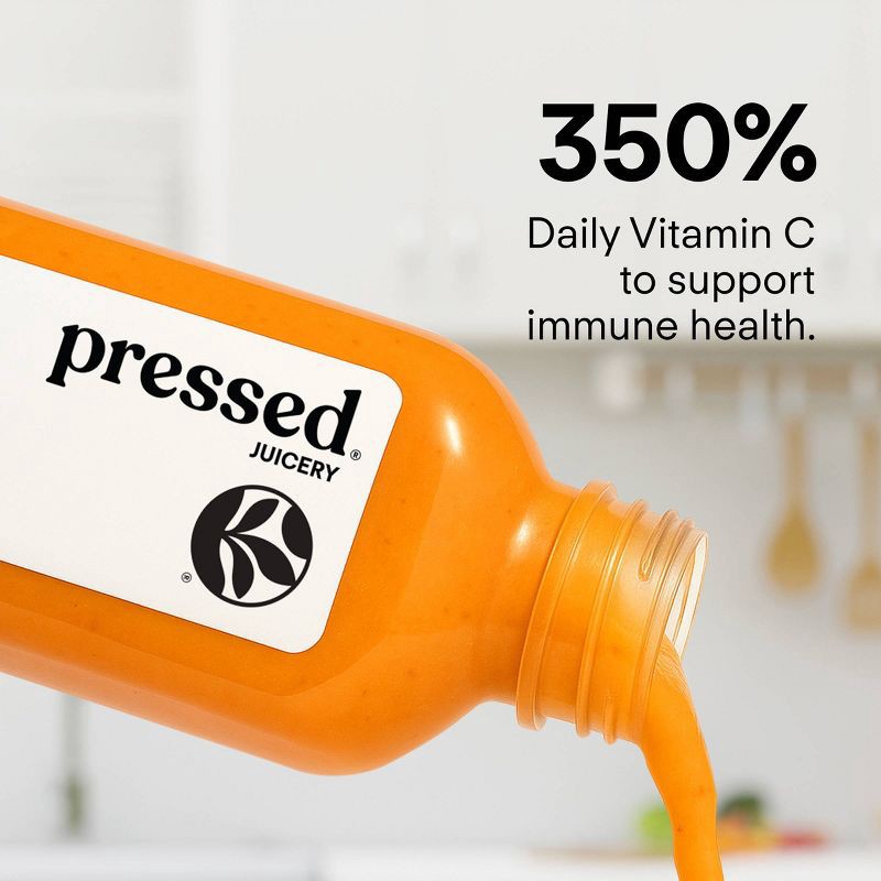 slide 4 of 7, Pressed Juicery Strawberry Orange Mango Wellness Smoothie - 10 fl oz, 10 fl oz