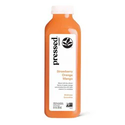 Pressed Juicery Strawberry Orange Mango Wellness Smoothie - 10 fl oz