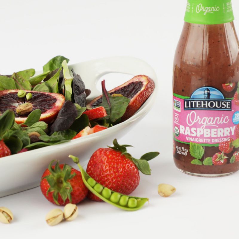 slide 8 of 8, Litehouse Organic Raspberry Vinaigrette Dressing - 11.25 fl oz, 11.25 fl oz