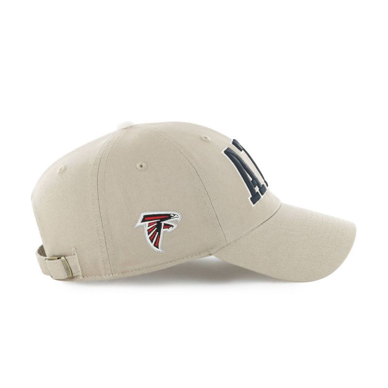 slide 2 of 3, NFL Atlanta Falcons Khaki Clique Hat, 1 ct