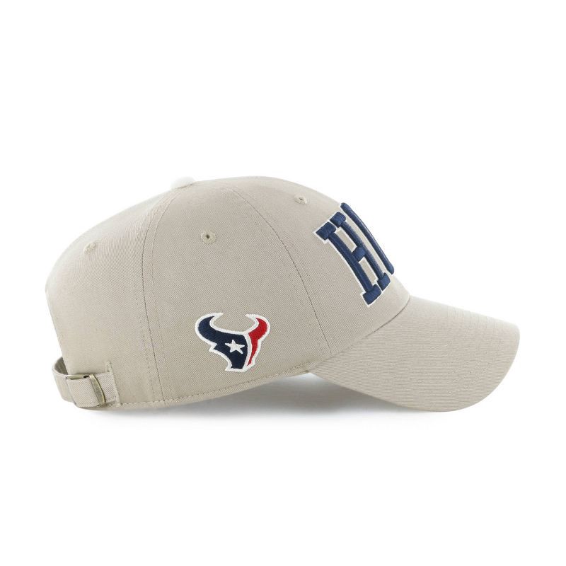 slide 2 of 3, NFL Houston Texans Khaki Clique Hat, 1 ct