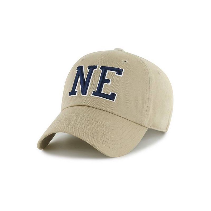 slide 1 of 3, NFL New England Patriots Khaki Clique Hat, 1 ct