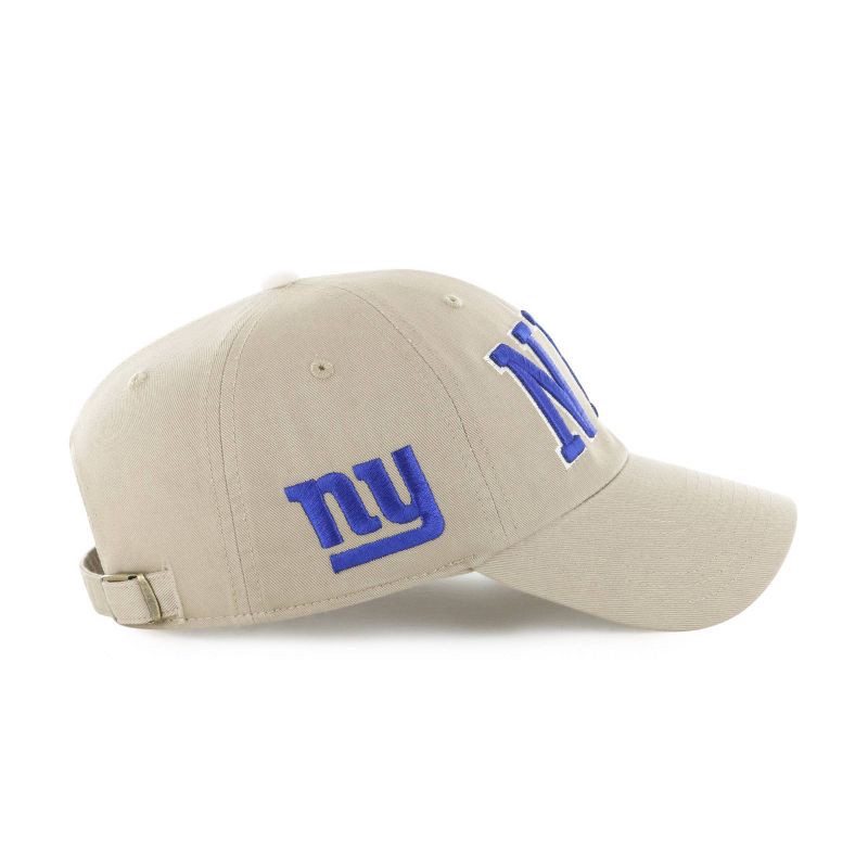 slide 2 of 3, NFL New York Giants Khaki Clique Hat, 1 ct