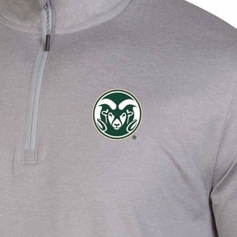 slide 3 of 3, NCAA Colorado State Rams Men's 1/4 Zipped Pullover - L, 1 ct