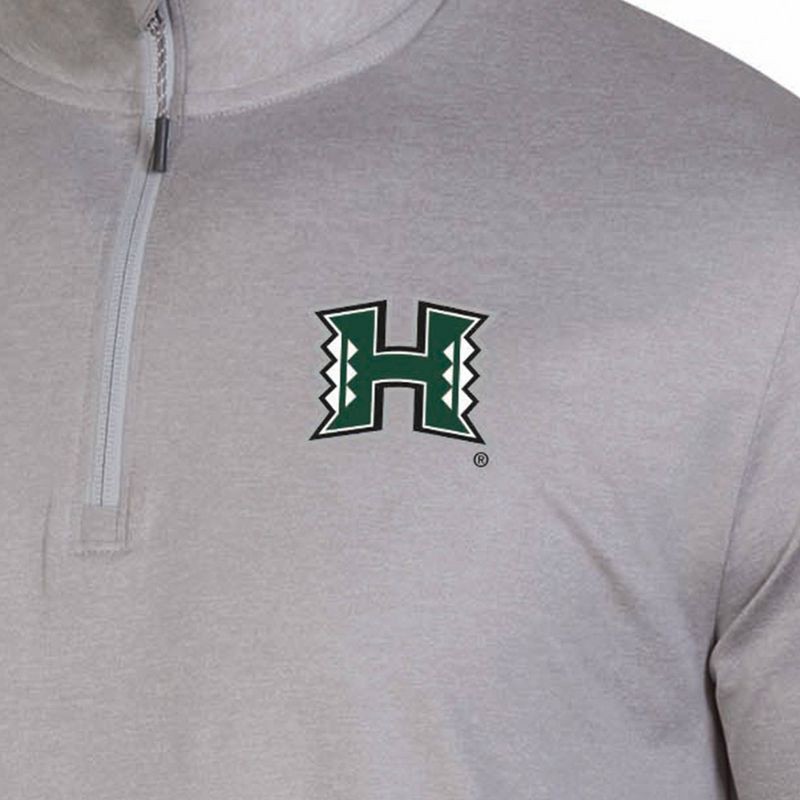 slide 3 of 3, NCAA Hawaii Rainbow Warriors Men's 1/4 Zipped Pullover - S, 1 ct