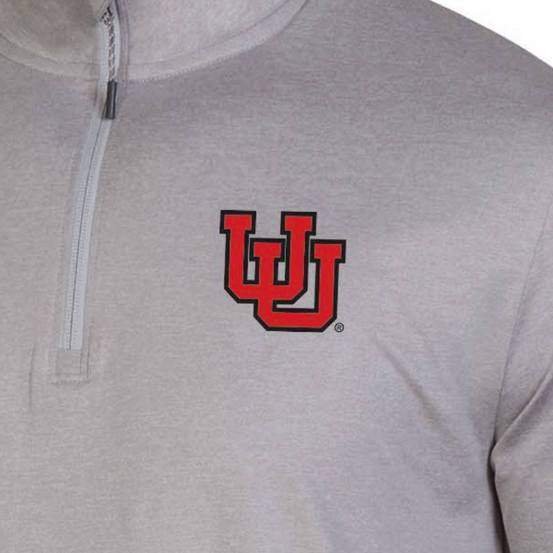 slide 3 of 3, NCAA Utah Utes Men's 1/4 Zipped Pullover - S, 1 ct