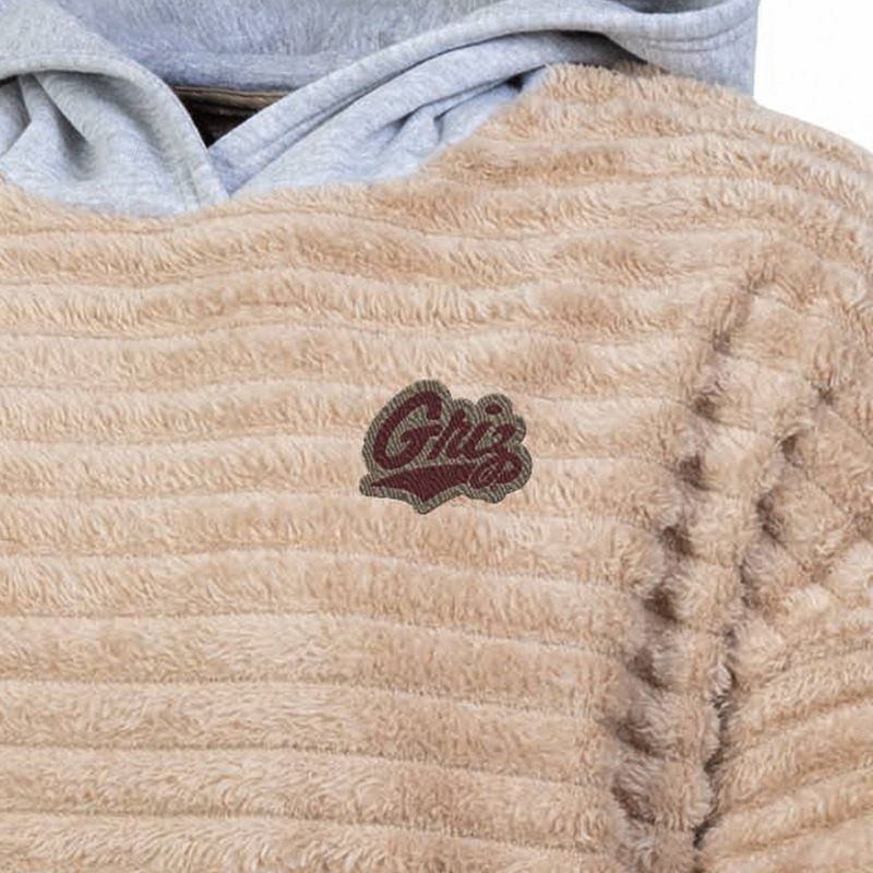 slide 3 of 3, NCAA Montana Grizzlies Women's Oatmeal Fashion Hooded Sweatshirt - XL, 1 ct
