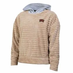 NCAA UNLV Rebels Women's Oatmeal Fashion Hooded Sweatshirt - L