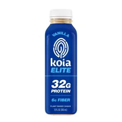 Koia Elite Vanilla 32g Protein Plant-Based Shake - 12 fl oz