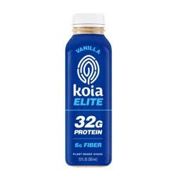 Koia Elite Vanilla 32g Protein Plant-Based Shake - 12 fl oz