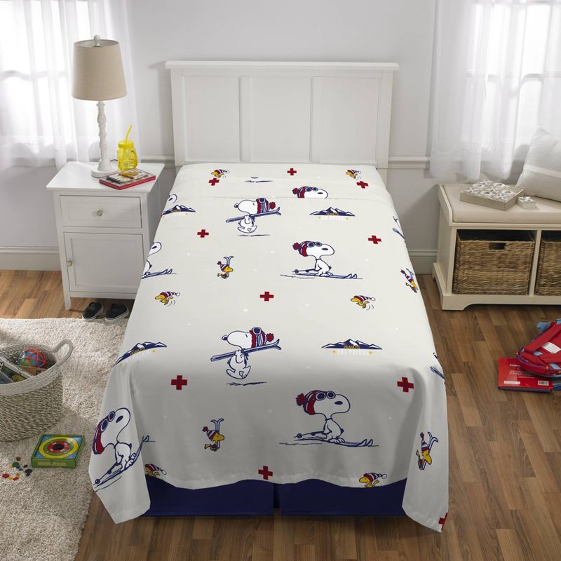 slide 2 of 6, Peanuts Twin Sheet Set, 1 ct