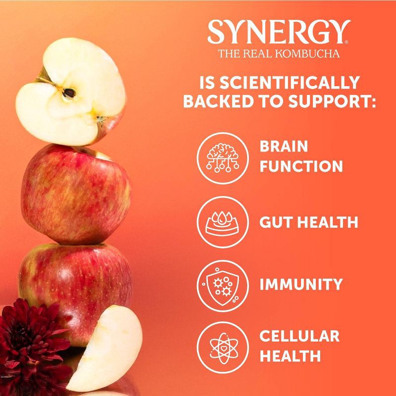 slide 5 of 5, GT's Honeycrisp Apple Kombucha - 16 fl oz, 16 fl oz