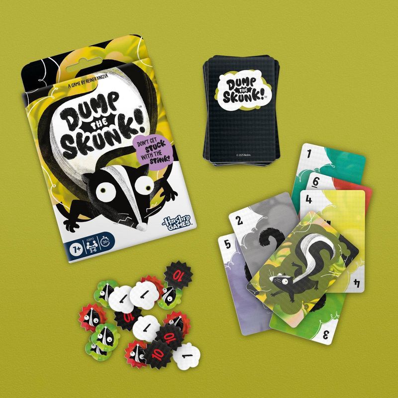 slide 6 of 6, Hasbro Gaming Dump The Skunk! Card Game, 1 ct