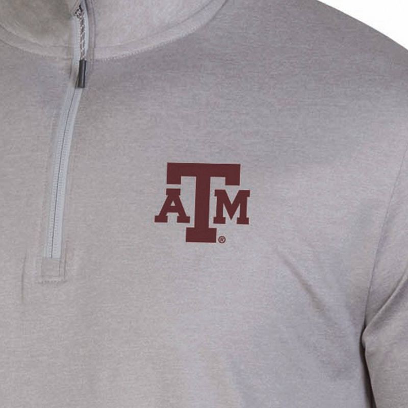 slide 3 of 3, NCAA Texas A&M Aggies Men's 1/4 Zipped Pullover - L, 1 ct