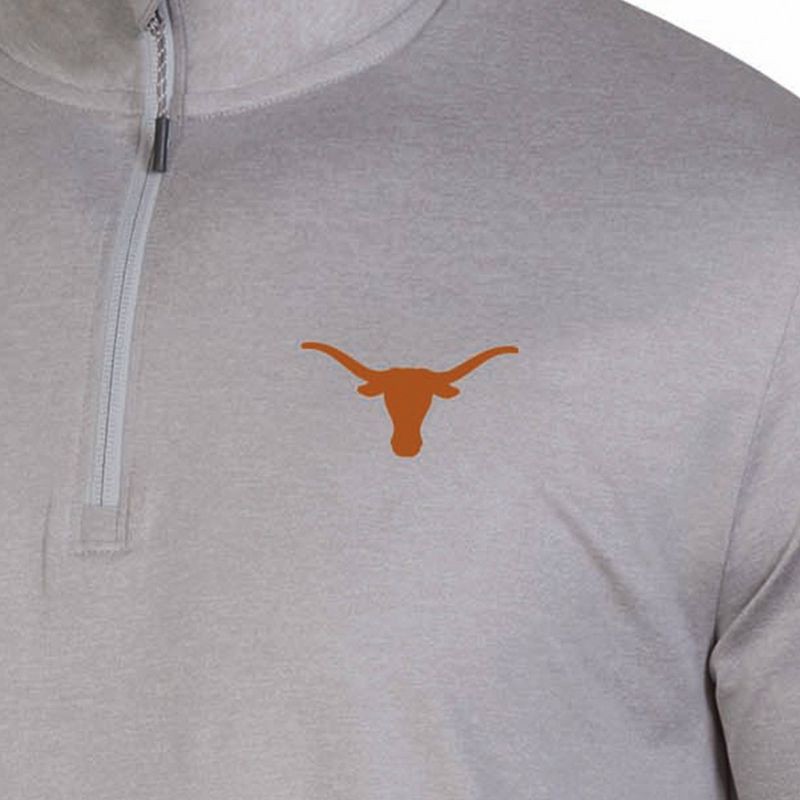 slide 3 of 3, NCAA Texas Longhorns Men's 1/4 Zipped Pullover - XL, 1 ct