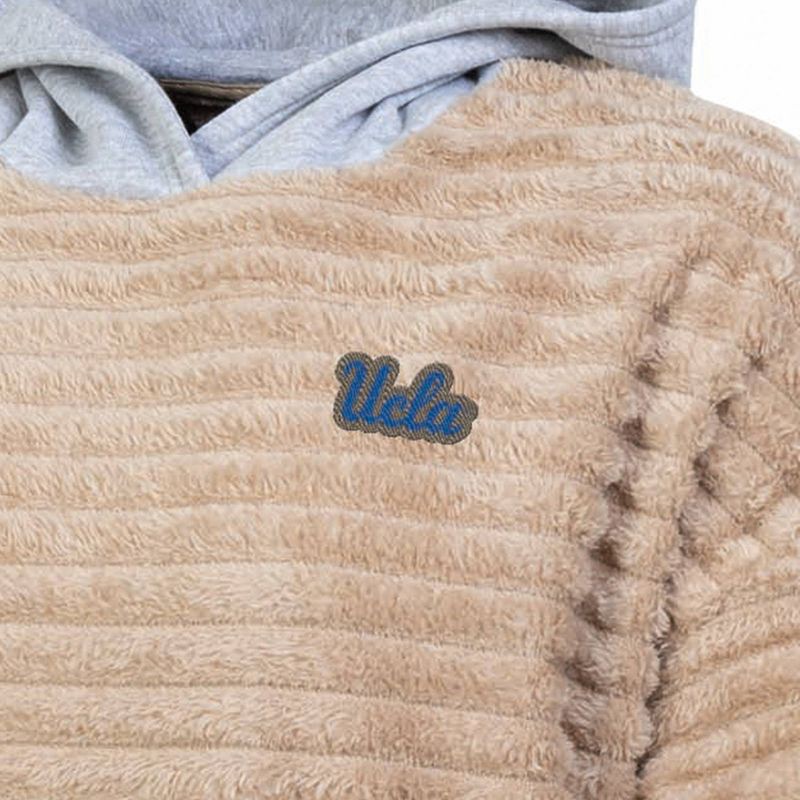 slide 3 of 3, NCAA UCLA Bruins Women's Oatmeal Fashion Hooded Sweatshirt - L, 1 ct