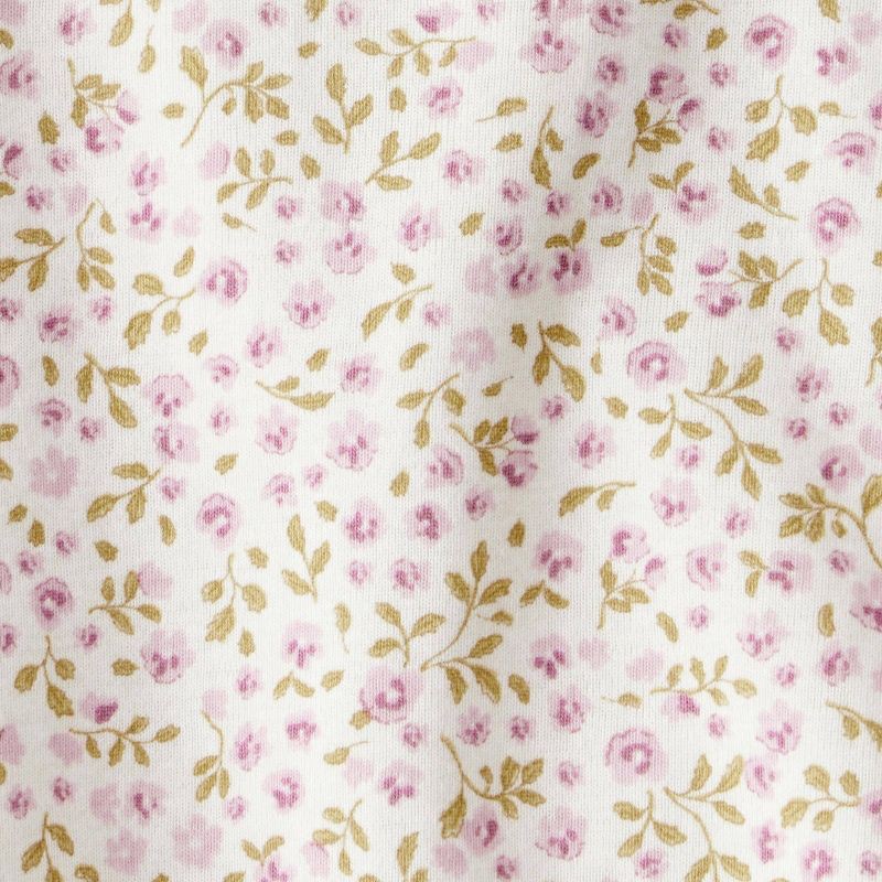 slide 6 of 6, Little Planet By Carter's Organic Baby Girls' 2pc Sweater Overalls Set - Pink 18M, 2 ct