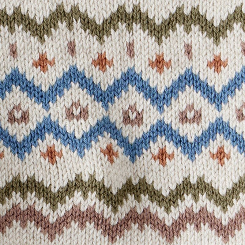 slide 4 of 4, Little Planet By Carter's Organic Baby Boys' 2pc Sweater Set - Brown/Cream 9M, 2 ct