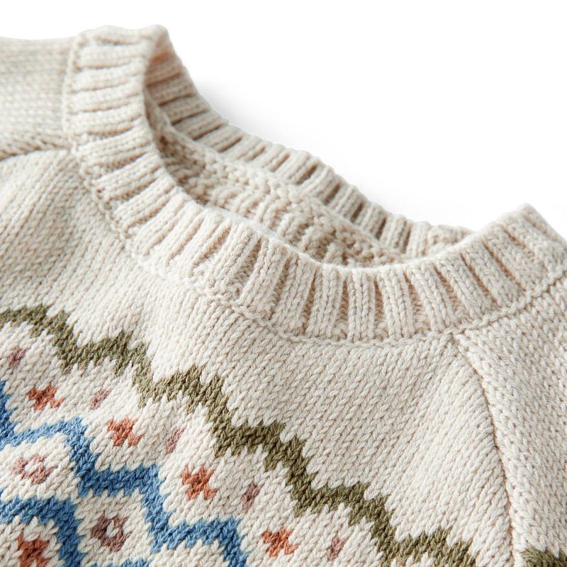 slide 2 of 4, Little Planet By Carter's Organic Baby Boys' 2pc Sweater Set - Brown/Cream 24M, 2 ct