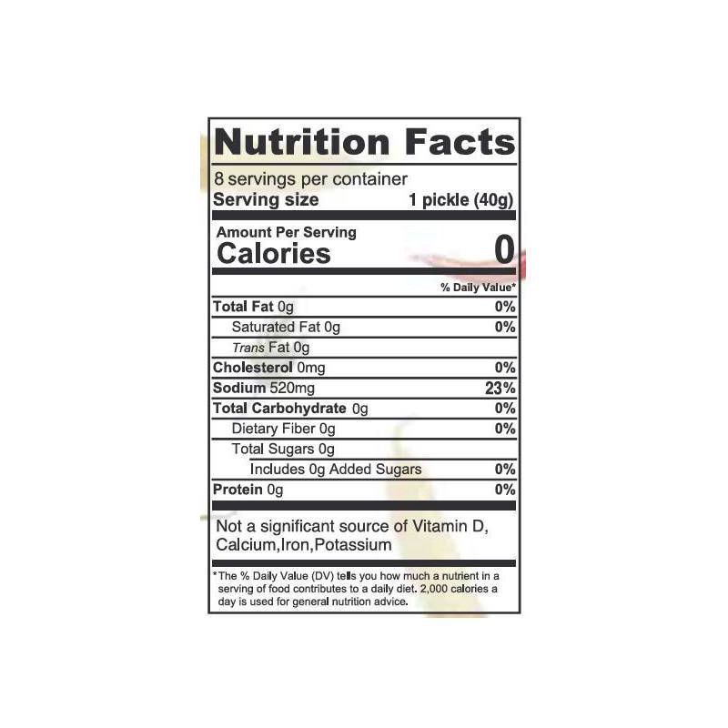 slide 3 of 4, Kvuzat Yavne Pickled Cucumbers in Brine - 19 oz, 19 oz