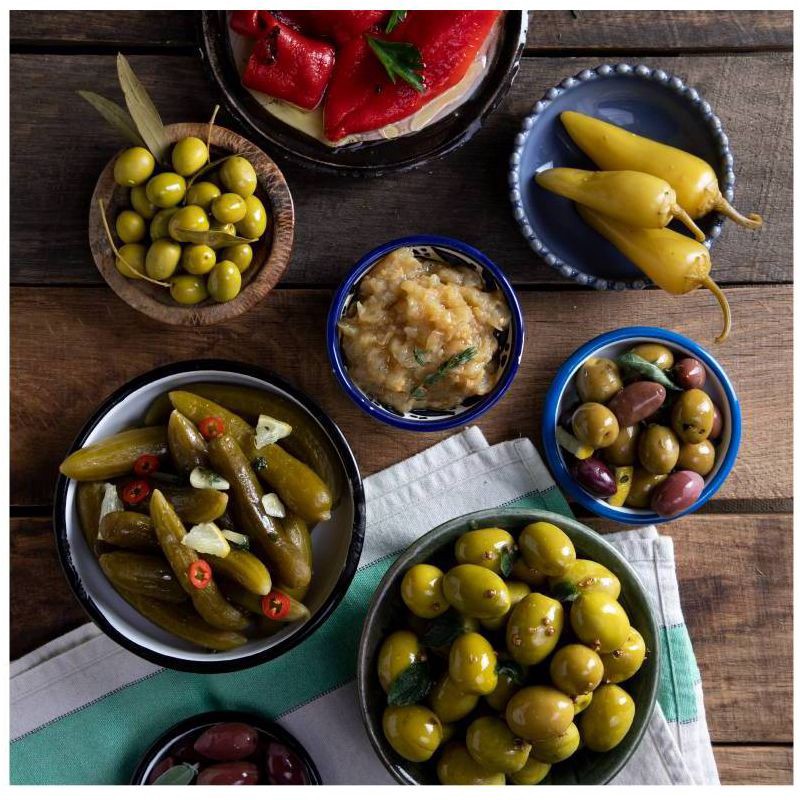 slide 4 of 4, Kvuzat Yavne Pickled Cucumbers in Brine - 19 oz, 19 oz