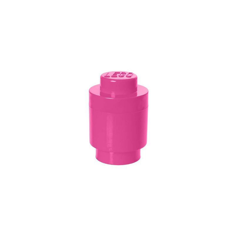 slide 1 of 2, LEGO Storage Brick 1 - Pink: Building Kit Accessories for Creativity, 1 ct