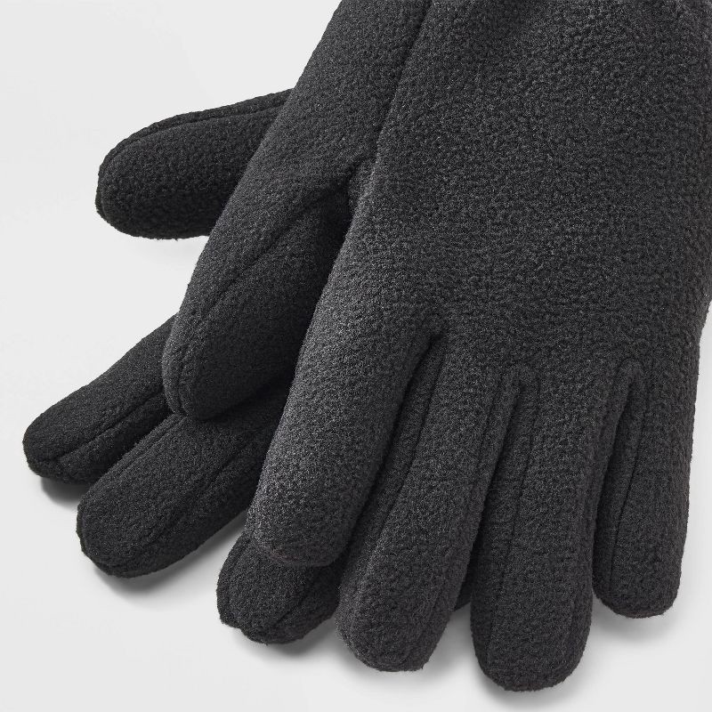 slide 2 of 3, Boys' Regular Glove - Cat & Jack™ Black 8-16, 1 ct