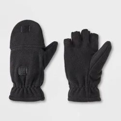 Boys' Flip-Top Glove - Cat & Jack™ Black 4-7
