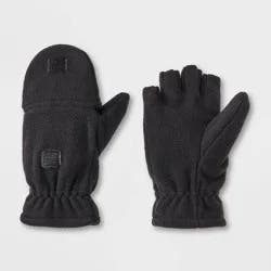 Boys' Flip-Top Glove - Cat & Jack™ Black 4-7