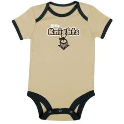 NCAA UCF Knights Infant Toddler Boys' 3pk Bodysuit - 6-9M