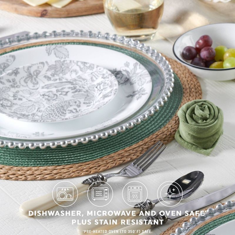 slide 5 of 7, Corelle 16pc Francheska Dinnerware Set, 16 ct