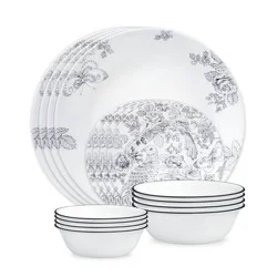 Corelle 16pc Francheska Dinnerware Set