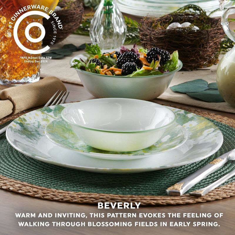 slide 4 of 7, Corelle 16pc Beverly Dinnerware Set, 16 ct