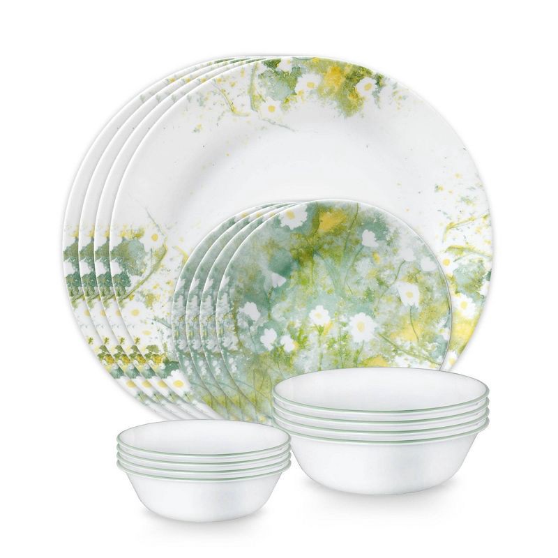 slide 1 of 9, Corelle 16pc Beverly Dinnerware Set, 16 ct