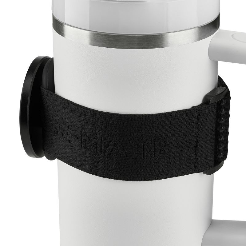 slide 3 of 8, Case-Mate Magnetic Water Bottle Phone Holder - Black: Silicone & Nylon Device Mount, 1 ct