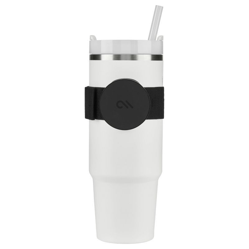 slide 6 of 8, Case-Mate Magnetic Water Bottle Phone Holder - Black: Silicone & Nylon Device Mount, 1 ct