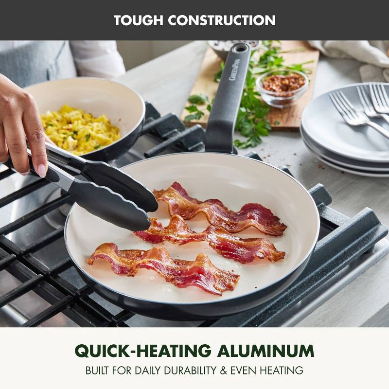 slide 5 of 8, GreenPan Rio Advanced 10" Ceramic Nonstick Fry Pan Black, 1 ct