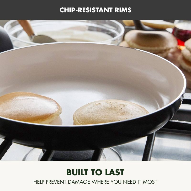 slide 6 of 8, GreenPan Rio Advanced 10" Ceramic Nonstick Fry Pan Black, 1 ct