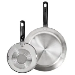 T-Fal Simply Cook 2pc (8.5" and 11") Stainless Steel Fry Pan Set