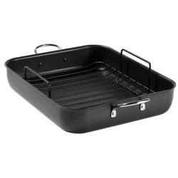 T-Fal Simply Cook 13"x16" Nonstick Roaster Black