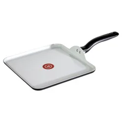 T-Fal Simply Cook 11" Ceramic Nonstick Square Griddle Black