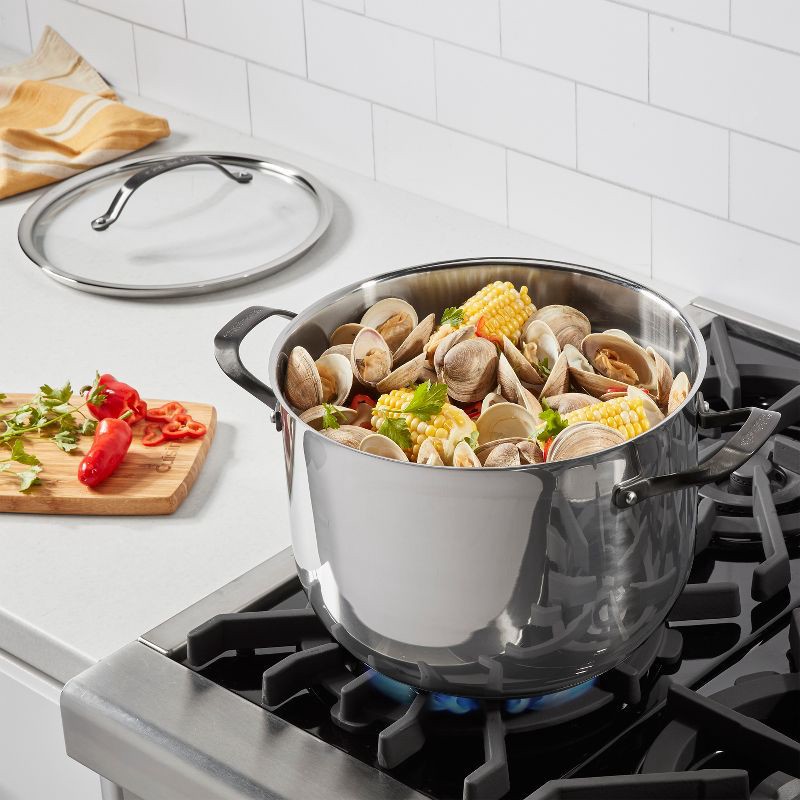 slide 2 of 8, Cuisinart Radiant Pro 10qt Stainless Steel Stock Pot, 10 qt