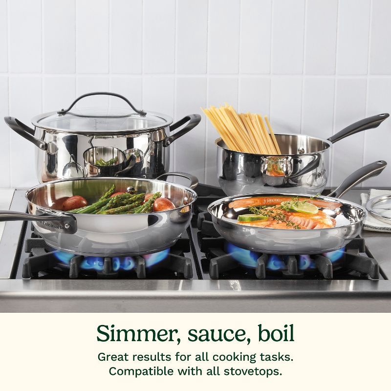 slide 6 of 8, Cuisinart Radiant Pro 10qt Stainless Steel Stock Pot, 10 qt