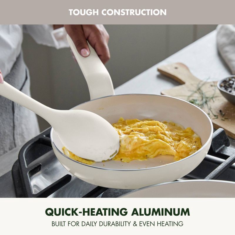 slide 5 of 8, GreenPan Rio Advanced 8" Ceramic Nonstick Fry Pan Cream, 1 ct