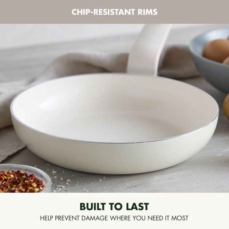 slide 6 of 8, GreenPan Rio Advanced 8" Ceramic Nonstick Fry Pan Cream, 1 ct